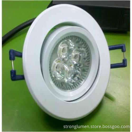 MR16 external power supply dimmable led ceiling spot light